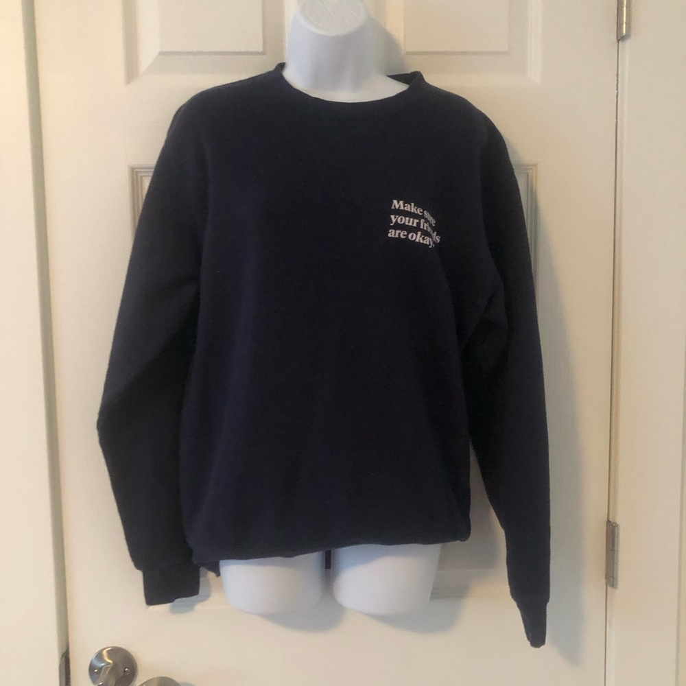 Unisex “make sure your friends are okay.” Joshua Bassett Crewneck